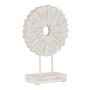 Sculpture White Beige Mango wood 25,5 x 9,5 x 37 cm | Tienda24 - Global Online Shop Tienda24.eu