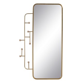 Espejo de pared Dorado Hierro 55 x 2,5 x 100 cm de BigBuy Home, Espejos de pared - Ref: S8804811, Precio: 73,98 €, Descuento: %