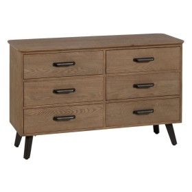 Buy Sideboard PAUL Black Natural 120 x 41 x 77 cm