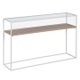 Console White Natural Crystal Iron MDF Wood 120 x 30 x 75 cm | Tienda24 - Global Online Shop Tienda24.eu