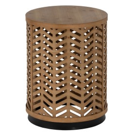 Small Side Table Natural Iron Fir wood MDF Wood 39 x 39 x 51,5 cm by BigBuy Home, Tables - Ref: S8804893, Price: 98,60 €, Dis...