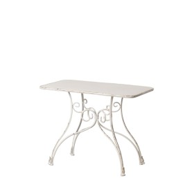 Console Home ESPRIT Branco Castanho Mármore Madeira de mangueira 120 x 38 x 77 cm | Tienda24 - Global Online Shop Tienda24.eu