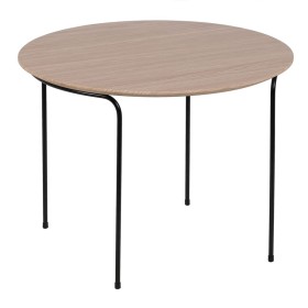 Mesa de Centro NUDE Preto Natural 60 x 60 x 45 cm de BigBuy Home, Jogos de móveis - Ref: S8804907, Preço: 106,09 €, Desconto: %