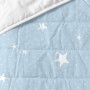 Steppdecke HappyFriday BASIC KIDS Blau 100 x 130 cm Babybettchen | Tienda24 Tienda24.eu