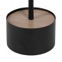 Mesa de Centro Negro Natural Hierro Madera MDF 50 x 50 x 45 cm | Tienda24 - Global Online Shop Tienda24.eu