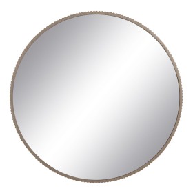 Wall mirror Natural Crystal MDF Wood 89,5 x 4,5 x 89,5 cm by BigBuy Home, Wall-Mounted Mirrors - Ref: S8804920, Price: 212,04...