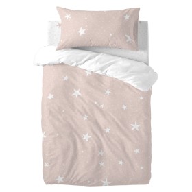 Juego de funda nórdica Hosteline VEGAS Beige Cama de 150 3 Piezas | Tienda24 Tienda24.eu