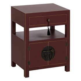 Nightstand Alexandra House Living Black 36 x 65 x 50 cm | Tienda24 - Global Online Shop Tienda24.eu