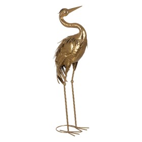 Figura Decorativa Dourado Garça 24 x 19 x 87 cm de BigBuy Home, Adornos - Ref: S8805000, Preço: 57,60 €, Desconto: %