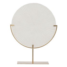 Figura Decorativa Home ESPRIT Dourado Prateado Resina 8,5 x 7,5 x 25 cm (2 Unidades) | Tienda24 - Global Online Shop Tienda24.eu