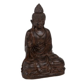 Scultura Grigio Argilla Fibra 44,5 x 28 x 70,5 cm Buddha | Tienda24 - Global Online Shop Tienda24.eu