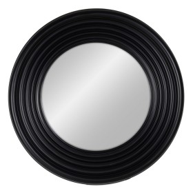 Wall mirror Black Crystal Pine 78 x 78 cm by BigBuy Home, Wall-Mounted Mirrors - Ref: S8805052, Price: 202,41 €, Discount: %