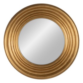 Miroir mural Doré Verre Bois de pin 78 x 78 cm de BigBuy Home, Miroirs muraux - Réf : S8805065, Prix : 202,41 €, Remise : %