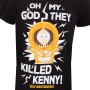Camiseta de Manga Corta South Park They Killed Kenny Negro