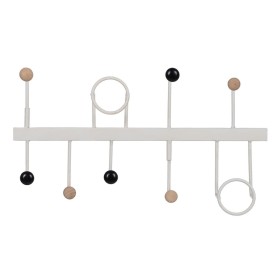 Coat rack with shelf Alexandra House Living Black Metal 69 x 32 x 34 cm | Tienda24 - Global Online Shop Tienda24.eu