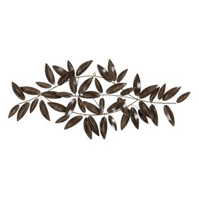 Cadre Feuille d'une plante 29,85 x 2,5 x 29,85 cm Métal Marron | Tienda24 - Global Online Shop Tienda24.eu