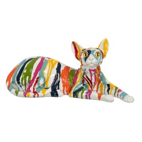 Figurine Décorative Chat 33,5 x 15,5 x 15 cm de BigBuy Home, Objets de décoration - Réf : S8805107, Prix : 47,26 €, Remise : %