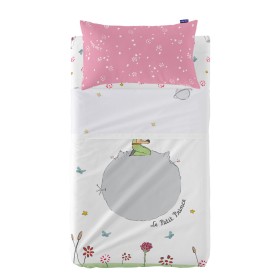 Juego de Sábanas HappyFriday Le Petit prince Voyageur Multicolor Cuna de Bebé 2 Piezas | Tienda24 Tienda24.eu