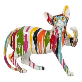 Decorative Figure Cat 32 x 13 x 28,5 cm by BigBuy Home, Ornaments - Ref: S8805110, Price: 56,64 €, Discount: %