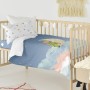 Duvet cover set HappyFriday Le Petit Prince La Lune Multicolour Baby Crib 2 Pieces | Tienda24 Tienda24.eu