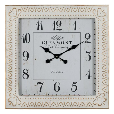 Wanduhr Weiß Eisen 60 x 60 x 6,5 cm | Tienda24 - Global Online Shop Tienda24.eu