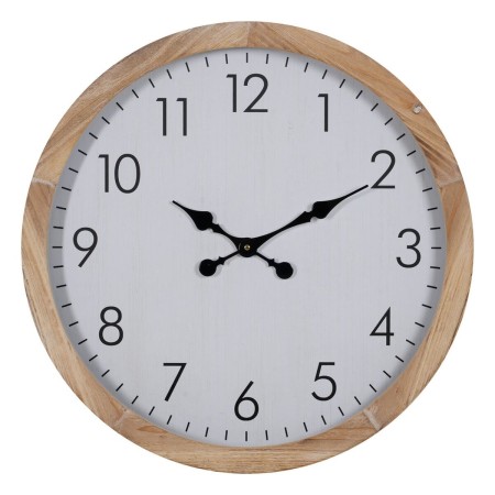 Horloge Murale Blanc Bois 60 x 60 x 6,5 cm | Tienda24 - Global Online Shop Tienda24.eu