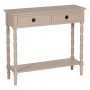 Console Bianco Legno di pino Legno MDF 90 x 30 x 81 cm | Tienda24 - Global Online Shop Tienda24.eu