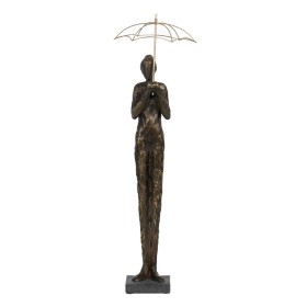 Figura Decorativa Cobre Mujer 18 x 16 x 63 cm de BigBuy Home, Adornos - Ref: S8805206, Precio: 58,36 €, Descuento: %