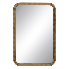 Wall mirror Natural Resin 52 x 2 x 77 cm by BigBuy Home, Wall-Mounted Mirrors - Ref: S8805218, Price: 64,11 €, Discount: %