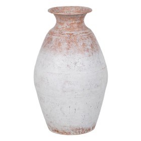 Vase Blanc Fer 28 x 28 x 45,5 cm de BigBuy Home, Vases - Réf : S8805225, Prix : 43,26 €, Remise : %