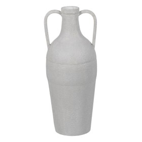 Vase Home ESPRIT Blanc Grès Moderne 19,5 X 19,5 X 23 cm | Tienda24 - Global Online Shop Tienda24.eu