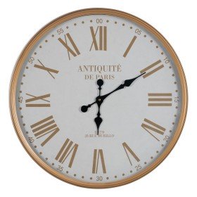 Wanduhr karriert Gold Glas Kunststoff 31 x 31 x 4,5 cm (6 Stück) | Tienda24 - Global Online Shop Tienda24.eu