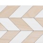 Set of decorative boxes White Natural Paolownia wood 44 x 31 x 18 cm (3 Pieces) | Tienda24 - Global Online Shop Tienda24.eu