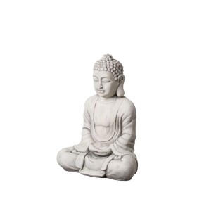 Sculpture Grey Clay Fibre 44 x 27 x 58 cm Buddha by BigBuy Home, Sculptures - Ref: S8805307, Price: 69,76 €, Discount: %