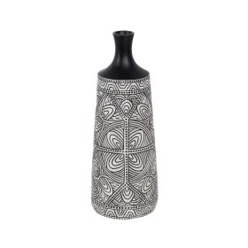 Vase DKD Home Decor Doré Aluminium Bicolore Fer Moderne (17 x 17 x 41 cm) | Tienda24 - Global Online Shop Tienda24.eu