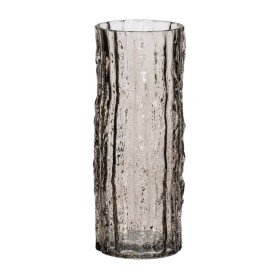 Jarrón Gris Cristal 10 x 10 x 25,5 cm de BigBuy Home, Jarrones - Ref: S8805341, Precio: 14,51 €, Descuento: %