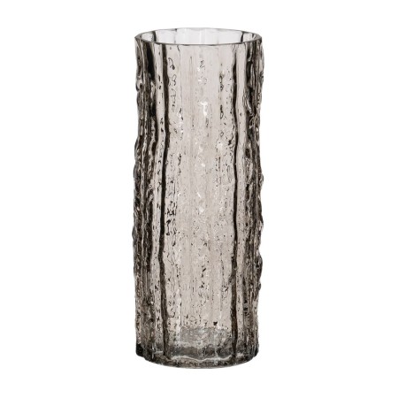 Vase Grey Crystal 10 x 10 x 25,5 cm | Tienda24 - Global Online Shop Tienda24.eu