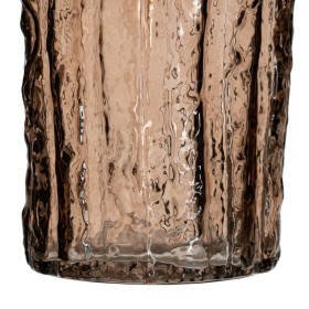 Vase Brown Crystal 13,5 x 13,5 x 22 cm | Tienda24 - Global Online Shop Tienda24.eu