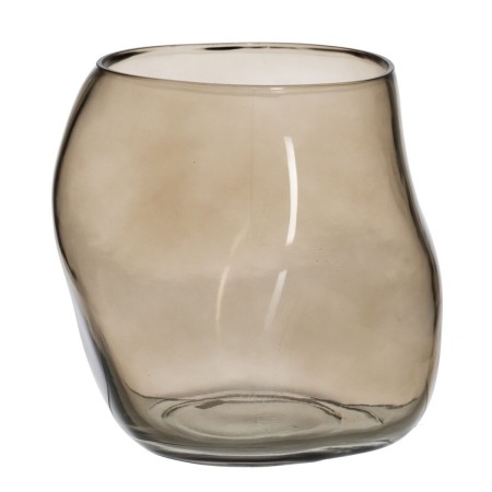 Vaso Taupé Cristallo 18,5 x 19,5 x 19,5 cm | Tienda24 - Global Online Shop Tienda24.eu