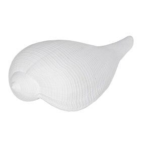 Figura Decorativa Blanco Caracola 15 x 7 x 5 cm de BigBuy Home, Adornos - Ref: S8805377, Precio: 6,36 €, Descuento: %