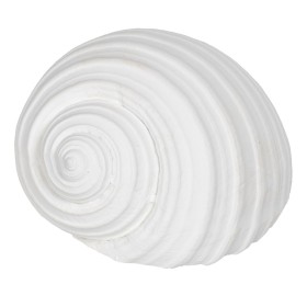 Decorative Figure White Snail 11 x 9 x 8 cm by BigBuy Home, Ornaments - Ref: S8805378, Price: 6,29 €, Discount: %