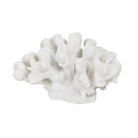 Decorative Figure White Coral 19 x 14 x 11 cm | Tienda24 - Global Online Shop Tienda24.eu