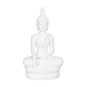 Figurine Décorative Blanc Buda 24 x 14,2 x 41 cm de BigBuy Home, Objets de décoration - Réf : S8805384, Prix : 36,08 €, Remis...