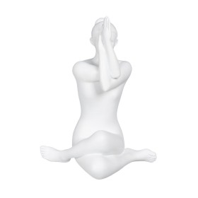 Figurine Décorative Blanc 18 x 13 x 24 cm de BigBuy Home, Objets de décoration - Réf : S8805387, Prix : 23,14 €, Remise : %