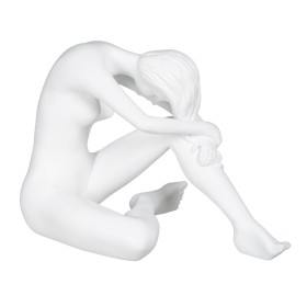 Figura Decorativa Blanco 28,5 x 17,5 x 18 cm de BigBuy Home, Adornos - Ref: S8805424, Precio: 33,54 €, Descuento: %