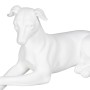 Figurine Décorative Blanc Chien 18 x 12,5 x 37 cm | Tienda24 - Global Online Shop Tienda24.eu