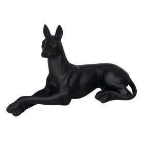 Statua Decorativa Nero Cane 37,5 x 13,5 x 22 cm di BigBuy Home, Soprammobili - Rif: S8805426, Prezzo: 35,33 €, Sconto: %