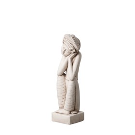 Escultura Cinzento Cimento 20,5 x 12,5 x 29,5 cm | Tienda24 - Global Online Shop Tienda24.eu