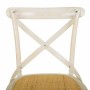 Sgabello Alexandra House Living Bianco Rattan 53 x 116 x 45 cm | Tienda24 - Global Online Shop Tienda24.eu