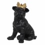 Decorative Figure Black Golden Dog 15,5 x 18,4 x 25,5 cm | Tienda24 - Global Online Shop Tienda24.eu